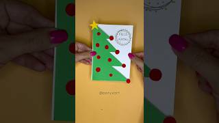 DIY CARTÃO DE NATAL 🎨 diy christmas facavocemesmo natal feliznatal [upl. by Jessica]