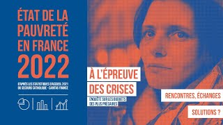 Etat de la pauvreté en France 2022  Présentation du Rapport Statistique en Normandie au Wip 14 [upl. by Lamb453]