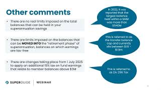 QampA Is there a loophole which allows a pension fund to go above the transfer balance cap [upl. by Trimmer768]