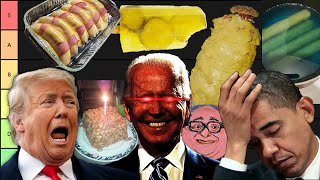 PRESIDENTS RANK CURSED FOOD [upl. by Corder335]