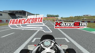 Franciacorta  IAME Senior X30  KartSim Pro EU Simulation Software [upl. by Hasty]