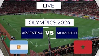 Argentina vs Morocco  Live Stream  Olympics 2024 [upl. by Hcaz235]