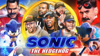 Sonic the Hedgehog  Group Reaction  Movie Review [upl. by Yurik]