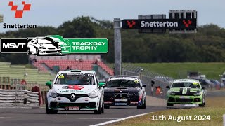 MSVT Trackday Trophy  Snetterton 11th August 2024 [upl. by Ahs]