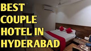 Hyderabad Best hotels  Best couple hotel in Hyderabad Near Char minar Hotel under 1000 [upl. by Knah]