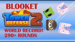 Blooket Tower Defense 2 Breaking the World Record Surviving 297 Rounds [upl. by Peterman]