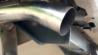 Torqit 76 series landcruiser exhaust [upl. by Iaka]