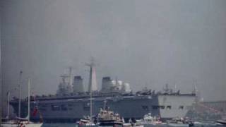 HMS Invincible during the Falklands War 1982 [upl. by Coh872]