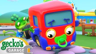 Baby Trucks First Driving Test  Baby Truck  Geckos Garage  Kids Songs [upl. by Fairleigh951]