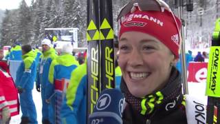 Biathlon Gössner Aussetzer verhindert Sieg der deutschen Staffel in Ruhpolding  Sportsch [upl. by Afital225]