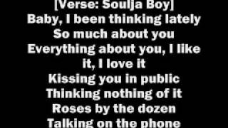 Kiss Me Thru The Phone Lyrics Soulja Boy [upl. by Saloma900]