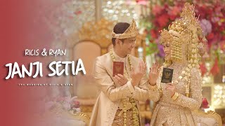 JANJI SETIA  RIA RICIS amp RYAN Official Music Video [upl. by Irollam]