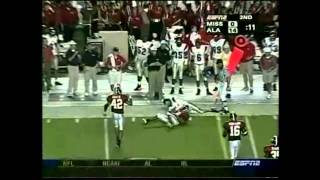 2004 Ole Miss vs Alabama Highlights [upl. by Elleniad955]