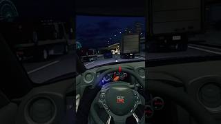 Nissan GTR overtake and crash assettocorsa nissan gtr crash simulator tmtgaming gaming [upl. by Olgnaed]