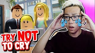 I CHALLENGE YOU NOT TO CRY Roblox Try Not to Cry CHALLENGE [upl. by Geirk]