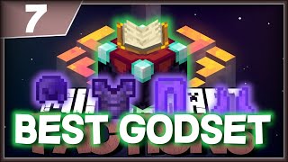 MAKING THE BEST GODSET FOR PVP  Minecraft Factions 7  Complex [upl. by Nnylcaj]