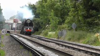 Steam Train 71000 Duke Of Gloucester The Diamond Jubilee Express 6 Jun 2012 [upl. by Bravar]