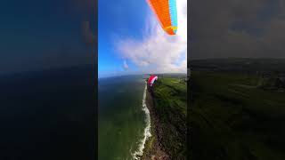 Coastal soaring 🇬🇧 Whitehaven Paragliding Parapente AdventureSports FreeFlying OutdoorAdventure [upl. by Magill530]