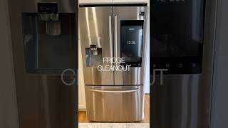 Fridge Clean Out ASMR fridgecleaning fridgeorganization letsclean cleaningmode cleaningsounds [upl. by Marlin]