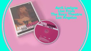 Avril Lavigne  Live From The Roxy Theatre Los Angeles CA DVD [upl. by Polky970]