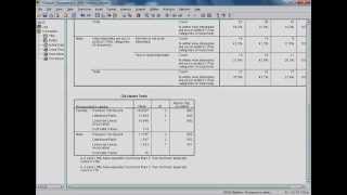 SPSS Tutorials ThreeWay CrossTab and ChiSquare Statistic for Three Categorical Variables [upl. by Farmann705]