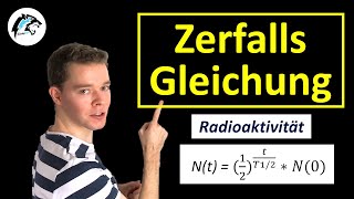 ZERFALLSGLEICHUNG Radioaktiver Zerfall  Aufgaben  Physik Tutorial [upl. by Bradleigh]