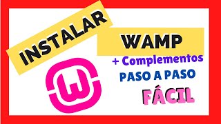 💻 ¿Cómo instalar WAMP SERVER 320  Visual Studio y complementos  ✅ TUTORIAL PASO A PASO 2022 [upl. by Seugirdor915]