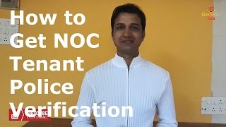 How to Get Tenant NOC From Police  Tenant Police Verification [upl. by Enaid]