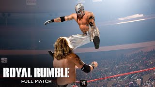 FULL MATCH  Edge vs Rey Mysterio World Heavyweight Championship Match Royal Rumble 2008 [upl. by Attehcram]