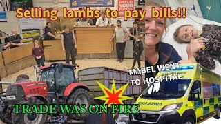 Trade was on FIRE at Bentham auctionNow BILLS topayTrip in an ambulance benthamauctionmart6088 [upl. by Ettenwad]