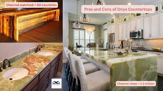 Pros and Cons of Onyx Countertops  Know About The Pros And Cons Of Onyx Countertops [upl. by Amees804]