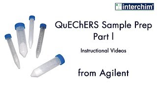 QuEChERS Sample Prep Pt 1 Agilent Instructional Videos [upl. by Odracir]