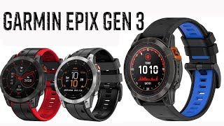 Garmin Epix Gen 3 Release Date And Price 2024  TOP 10 features we want to see 💔💔 [upl. by Jutta128]