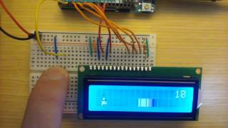 123D Circuits Arduino LCD Game [upl. by Alenson]