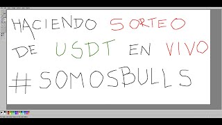 HACIENDO SORTEO DE USDT EN VIVO ✅ [upl. by Ahsem]