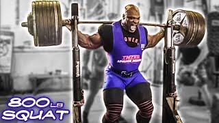 RONNIE COLEMANS 800 lb SQUAT  THE OFFICIAL FOOTAGE [upl. by Ettenom]