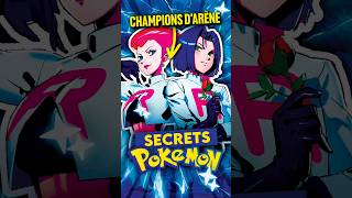 La TEAM ROCKET Jessie et James Champions d’Arène  😈 POKÉMON pokémon shorts [upl. by Ettecul]