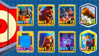 Clash Royale 💥MAZO para LIGAS💥 👊 Liga 4 MAESTROS 👊Mazo Ciclado de Bárbaros de Élite [upl. by Haibot]