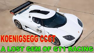 The Koenigsegg CC GT A Lost Gem of GT1 Racing [upl. by Ronnholm763]