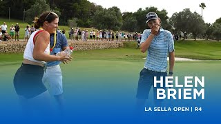 Helen Briem wins on her Ladies European Tour professional debut  La Sella Open [upl. by Bowyer]