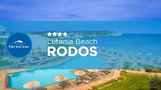 RODOS  Hotel Lutania Beach  GRECOS [upl. by Philbo]