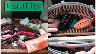 Declutter Vlog  Purse Organization [upl. by Diego]