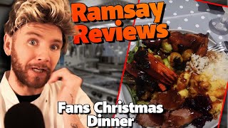 Gordon Ramsay REVIEWS fans Christmas Dinners [upl. by Devitt354]