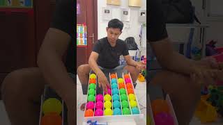 Puzzle sort ball game solve match with line colors challenge difficulty [upl. by Haney]