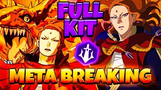 META BREAKING UPDATED INSANE Fest Salamander Fuegoleon FULL KIT  Black Clover Mobile [upl. by Logan370]