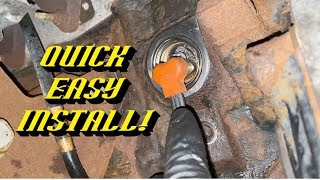 Ford F150 46L 54L V8 Modular Engine Block Heater Installation [upl. by Korney]