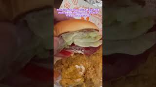 Got a new fav chicken sandwich chickensandwich juicy chickensandwichwars [upl. by Yager]