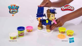 Play Doh Paw Patrol Rescue Ready Chase lekesett  med 5 bokser leire [upl. by Terri]