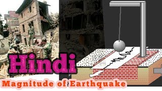 Magnitude and Intensity of Earthquake  Fully Explained HindiUrdu [upl. by Platt75]