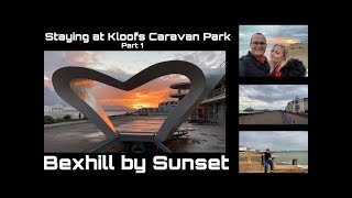 Bexhill By Sunset  Eastbourne  East Sussex stay at Kloofs pt1 [upl. by Gerry321]